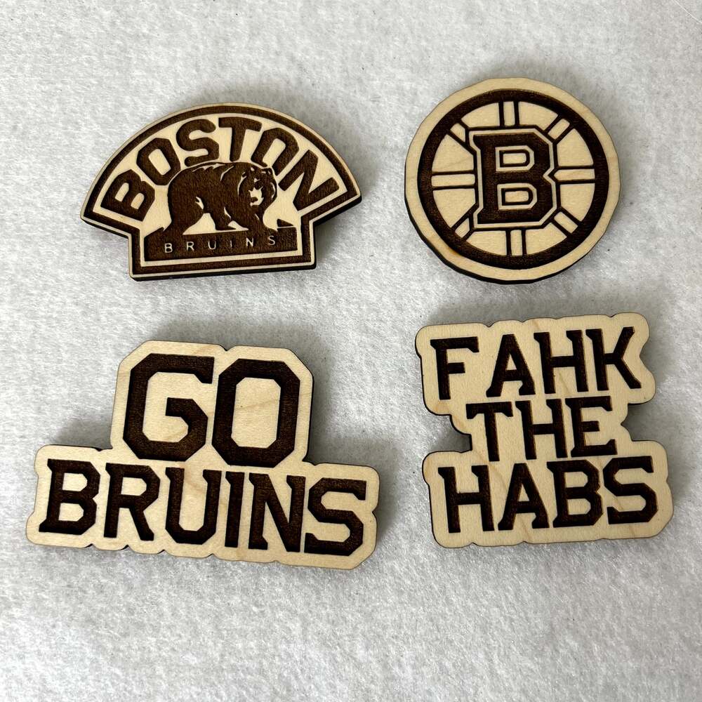 Boston Bruins 4 Pack Magnets